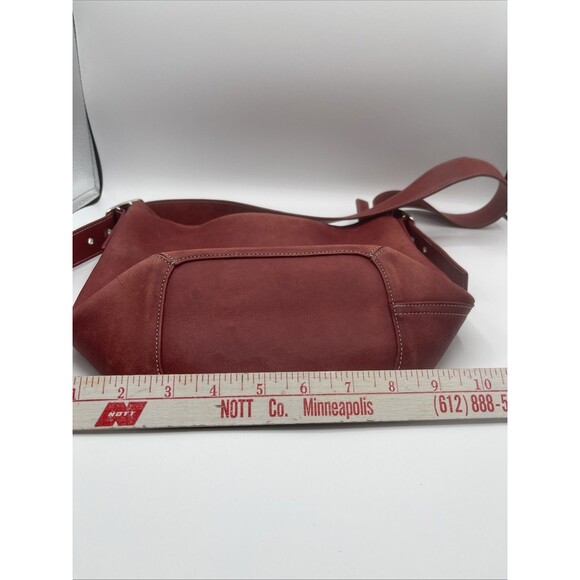 Coach Vintage Y2K Red Leather Duffle Sac Bucket Shoulder Bag [9186]
